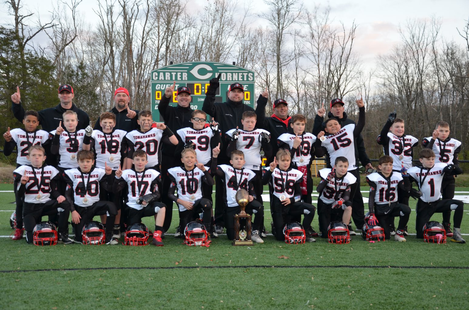 Lakota Tomahawks Team 2 Rocky Top Champions