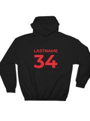 Load image into Gallery viewer, Oak Hills Hoodie with Personalized Back