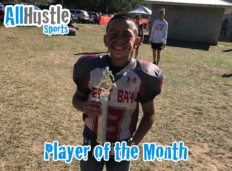 Justin Dominguez - All Hustle Player of the Month Dec 2017