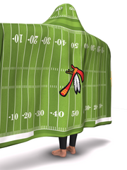 Load image into Gallery viewer, Tomahawks Hooded Blanket
