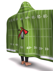 Load image into Gallery viewer, Tomahawks Hooded Blanket
