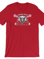 Load image into Gallery viewer, Lakota West Lacrosse Firebird Logo T-Shirt