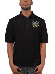 Load image into Gallery viewer, Monroe Lacrosse Embroidered Logo Polo
